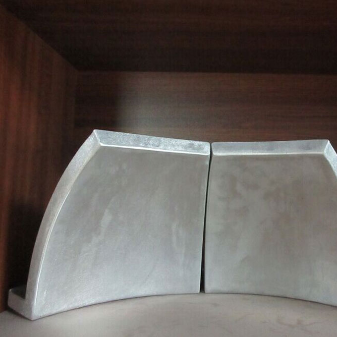 厂家定制木纹弧形铝天花 艺术波浪异形铝单板 天花吊顶装饰材料